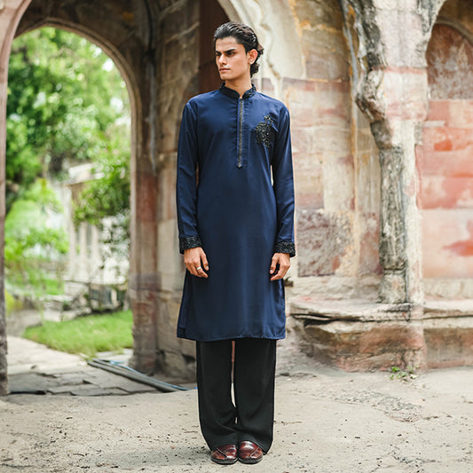 Midnight Luxe Embellished Kurta