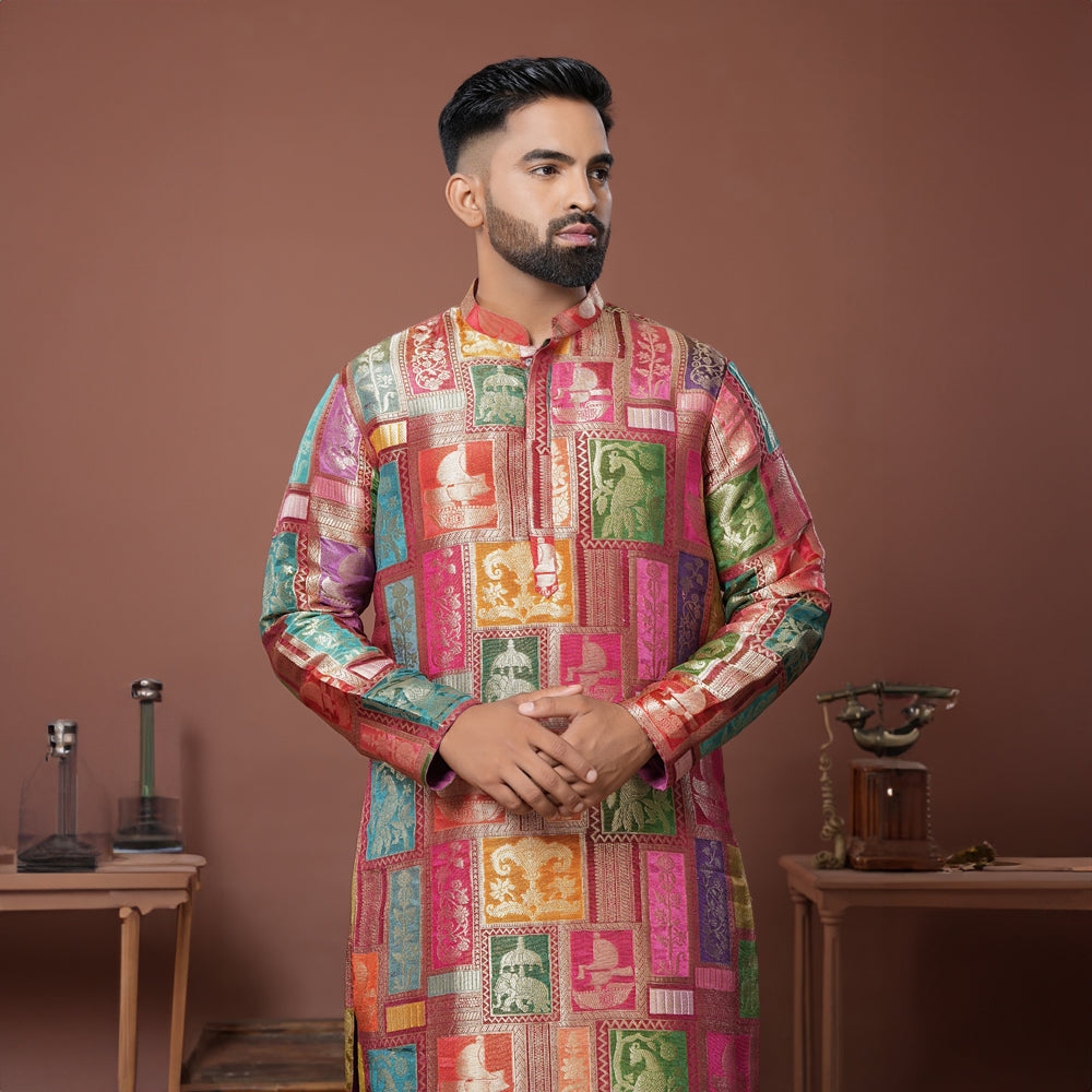 Heritage Stamp Kurta