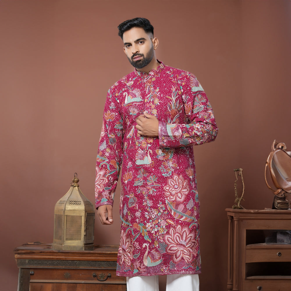 Swan Garden Kurta
