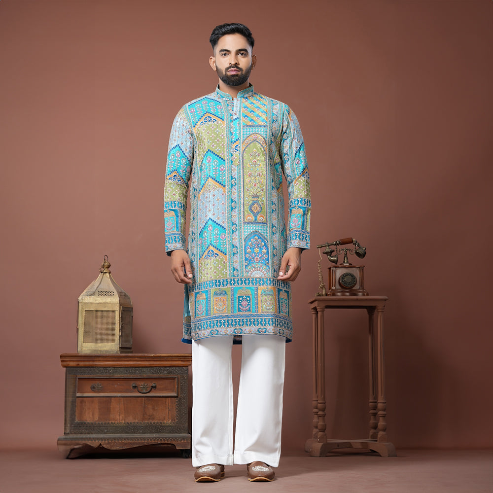 Mehraab Mosaic Kurta