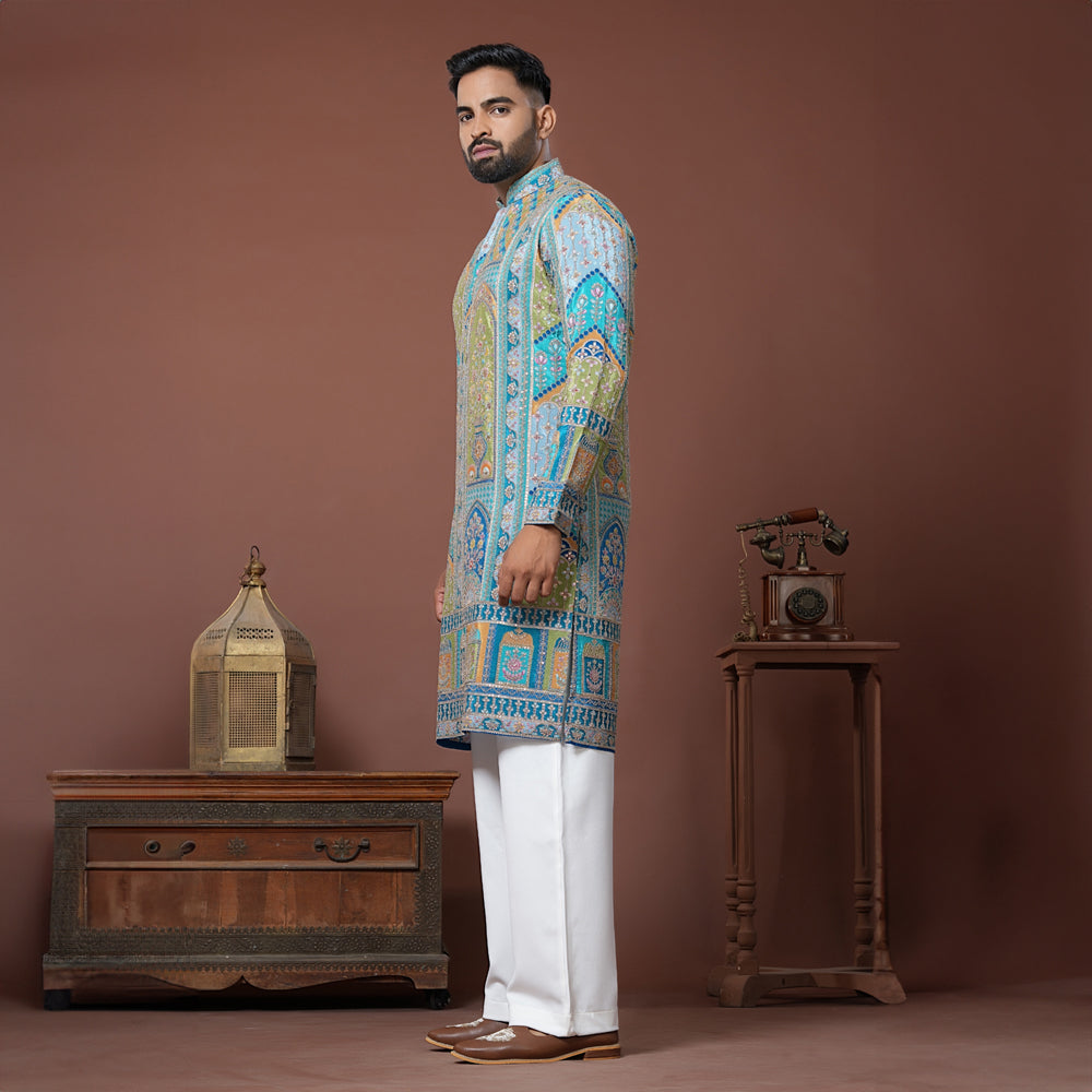 Mehraab Mosaic Kurta