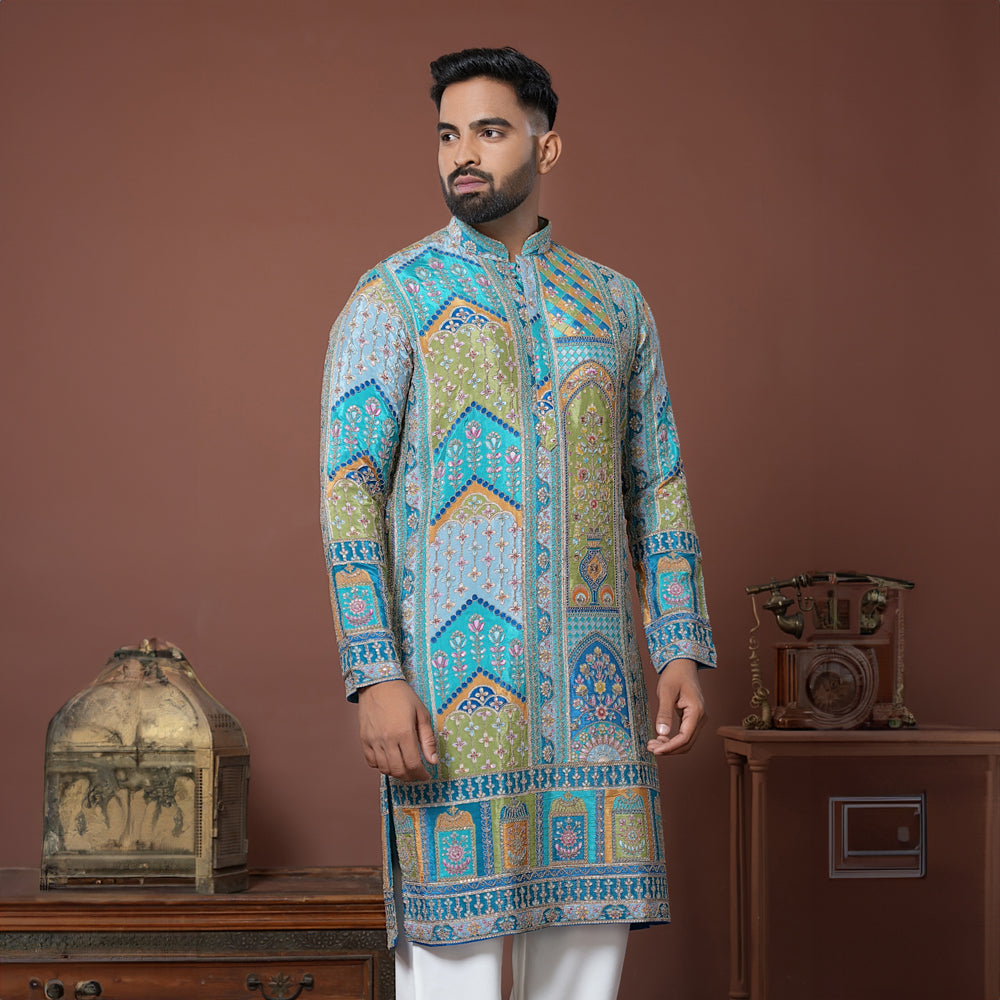 Mehraab Mosaic Kurta