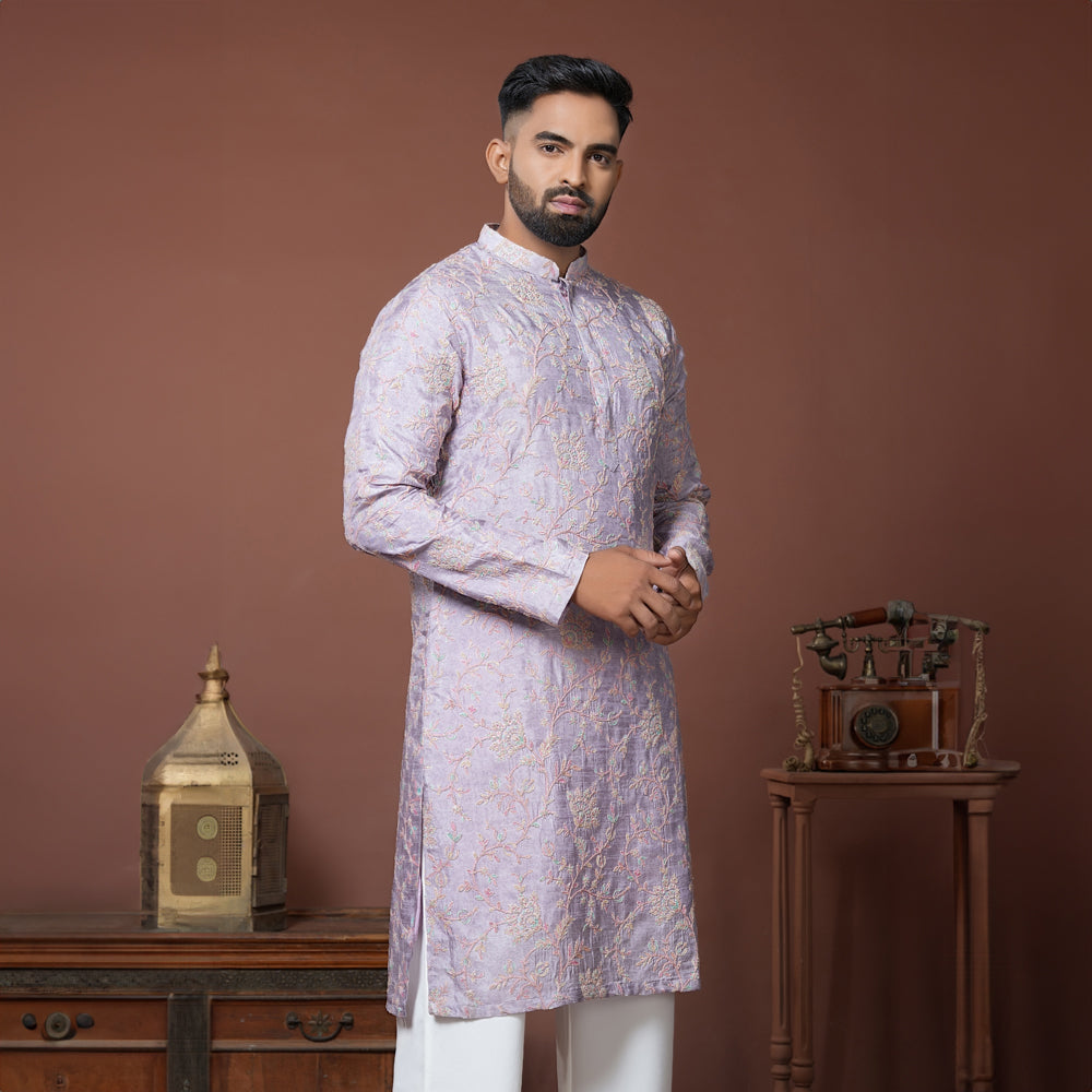 Lilac Whisper Kurta