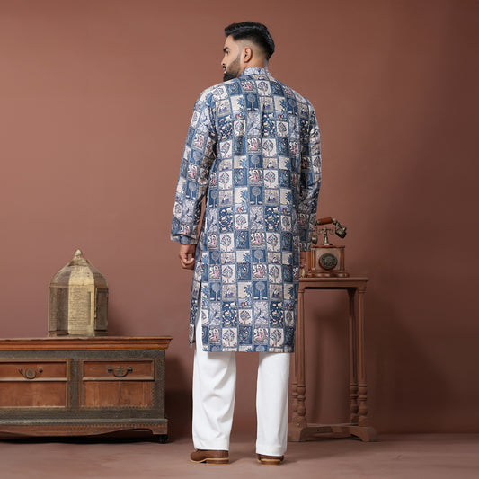Maharaja Print Kurta