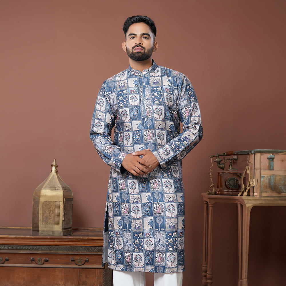 Maharaja Print Kurta