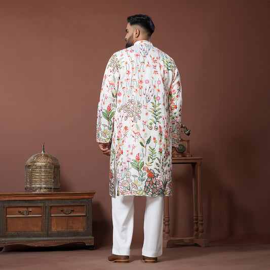 Vantara Embroidery Kurta