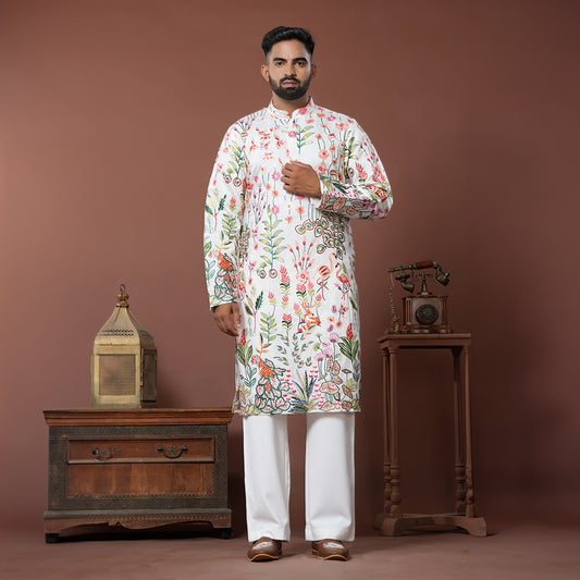 Vantara Embroidery Kurta