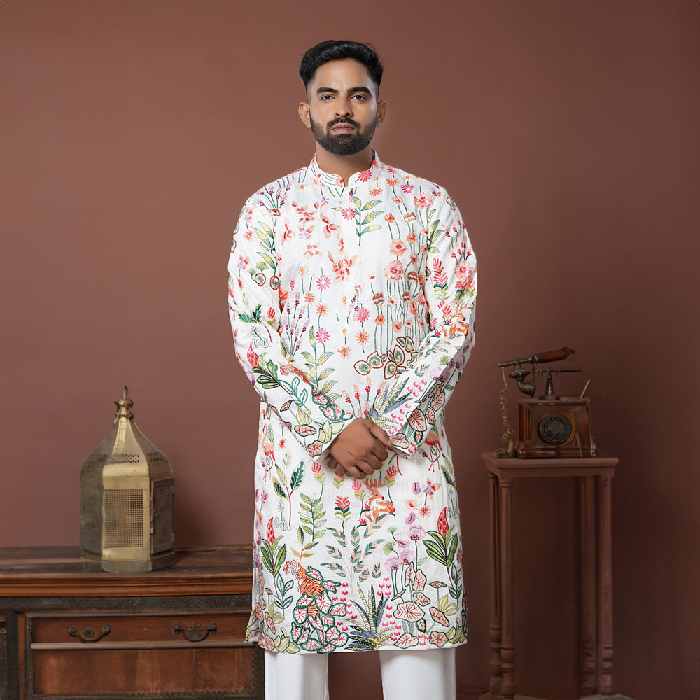 Vantara Embroidery Kurta