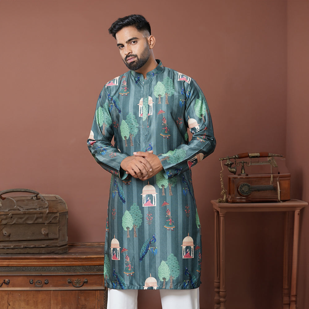 Pichwai Heritage Kurta