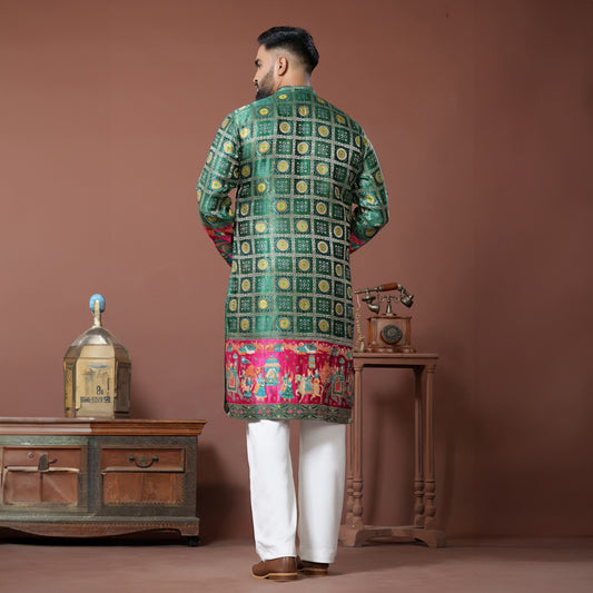 Emerald Darbar Kurta