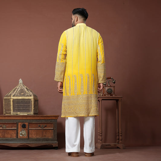 Haldi Royale Kurta