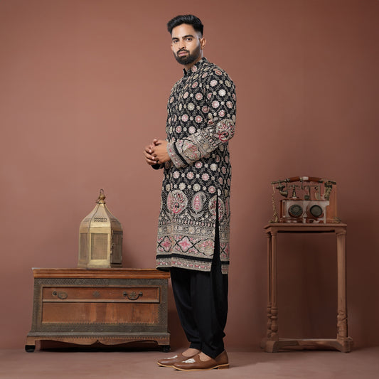 Midnight Maharaja Kurta