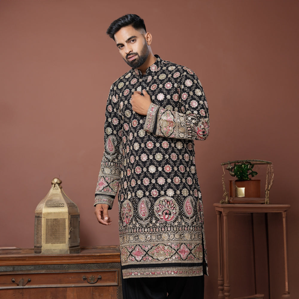 Midnight Maharaja Kurta