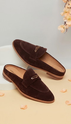 Dark Brown Classic Loafer Mojdi