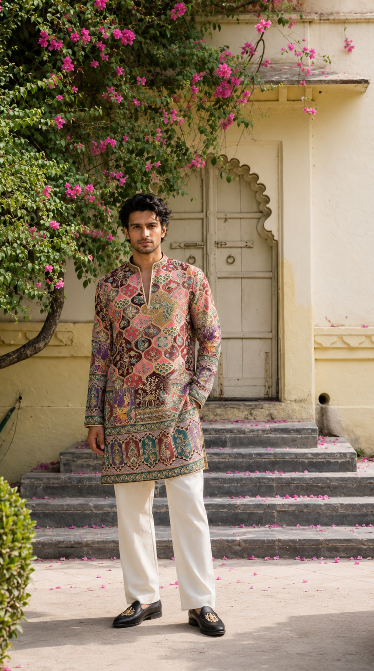 Royal Mosaic Heritage Kurta