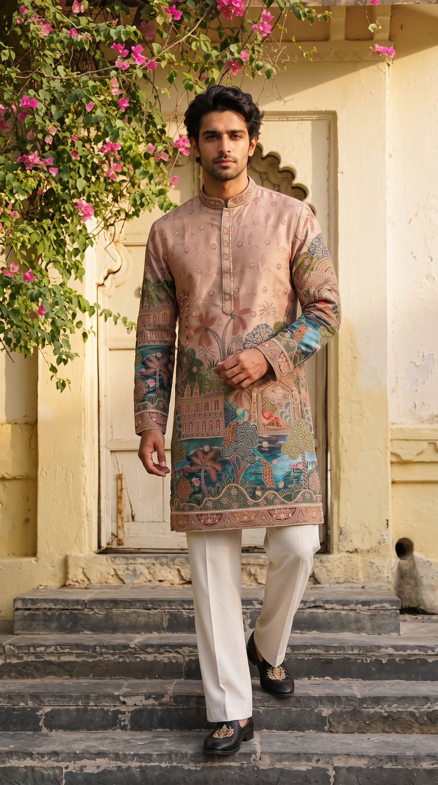 Heritage Garden Printed Kurta