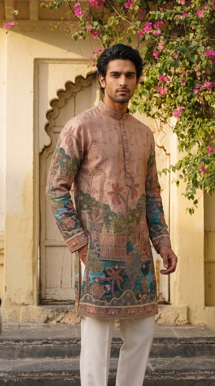 Heritage Garden Printed Kurta