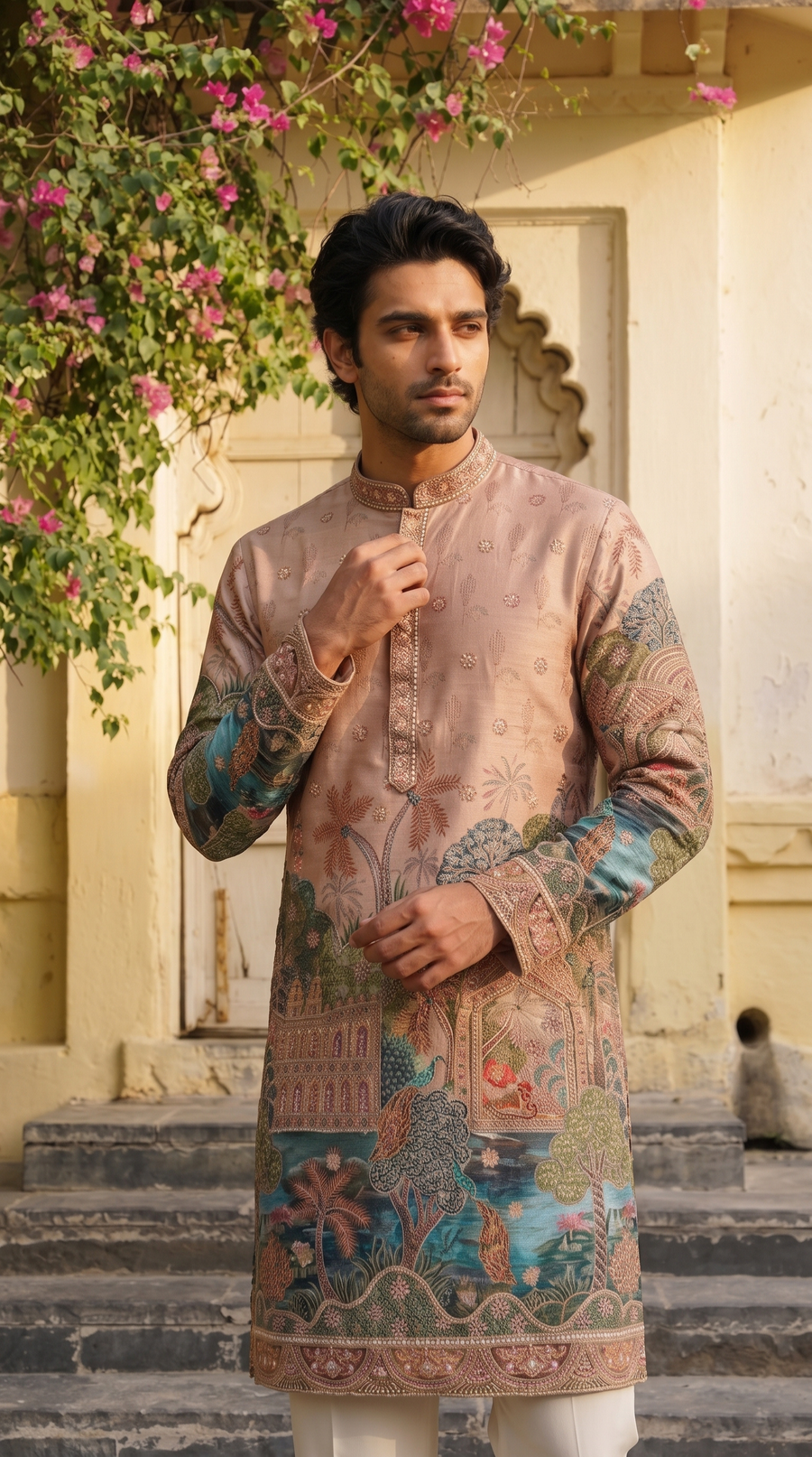 Heritage Garden Printed Kurta