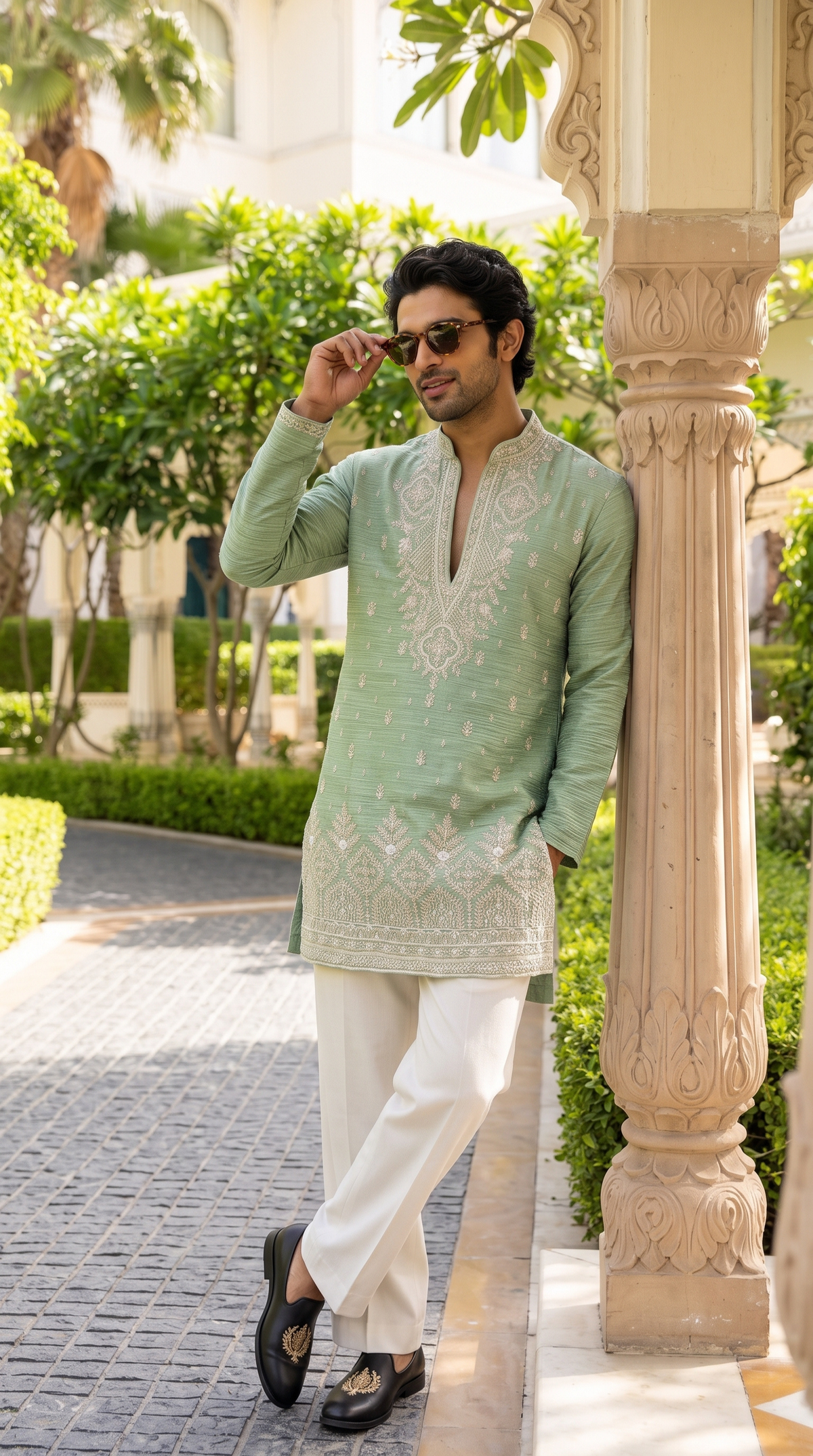 Mint Royale Embroidered Kurta