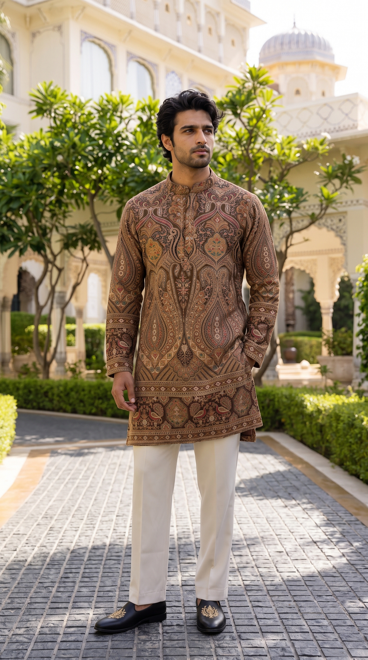 Royal Paisley Heritage Kurta