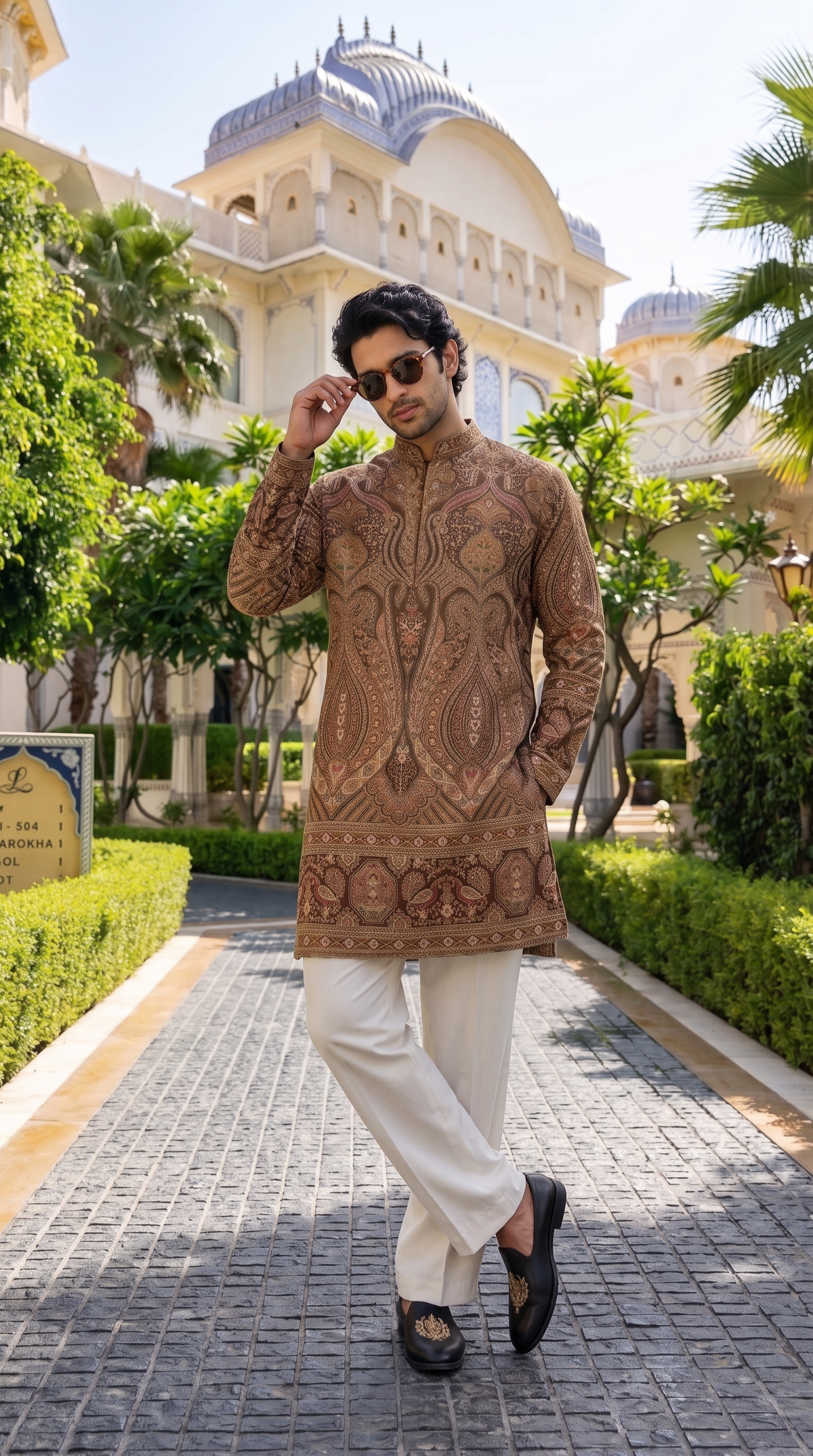Royal Paisley Heritage Kurta