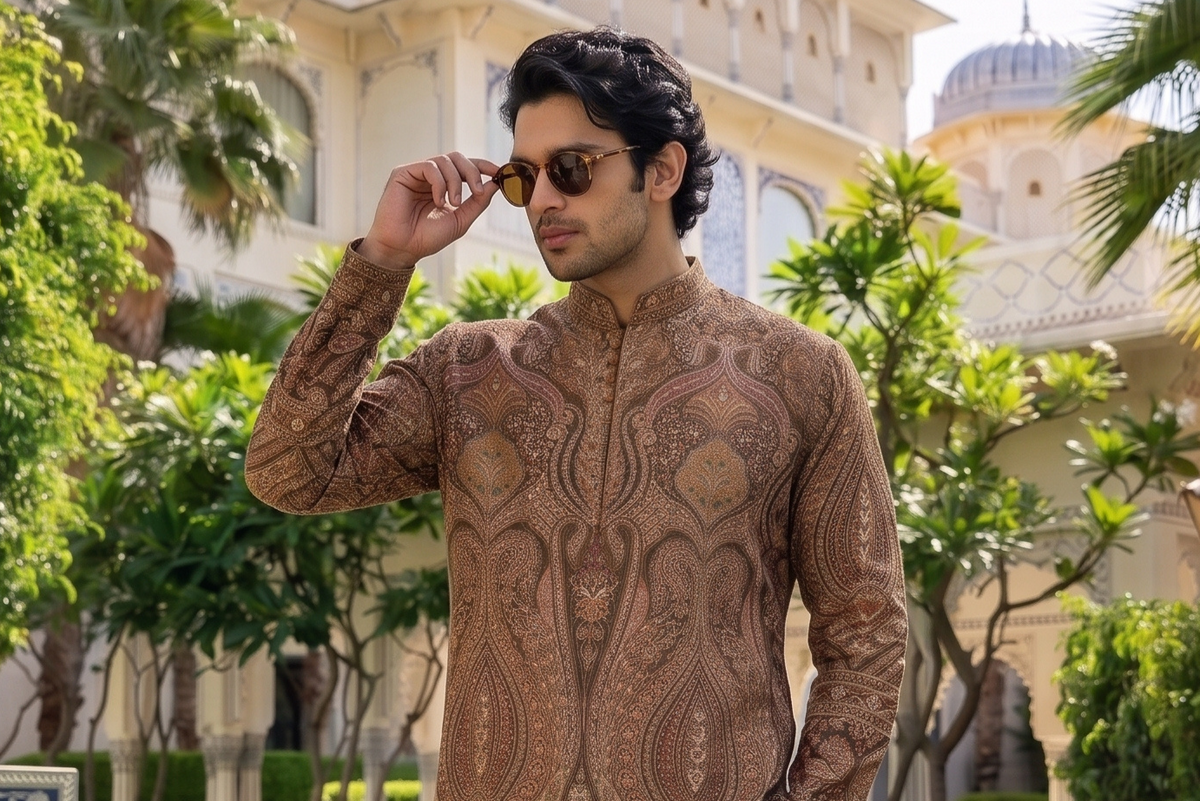 Royal Paisley Heritage Kurta