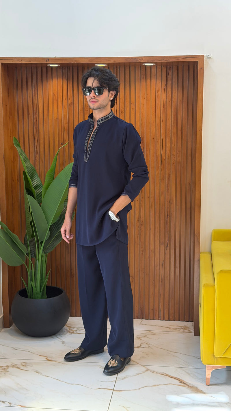Blue Korean Co-ord set