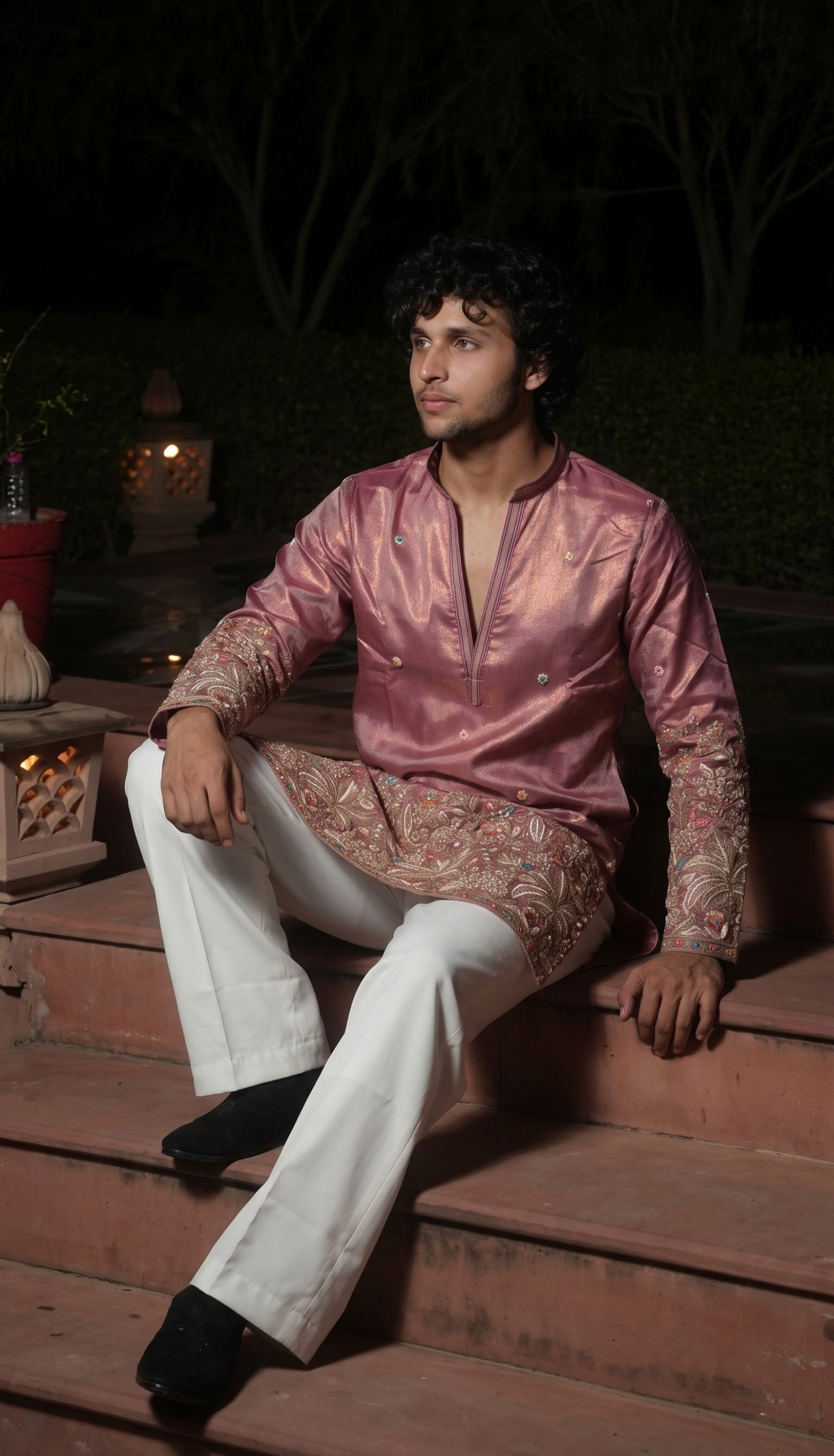 Dusty Rose Kurta