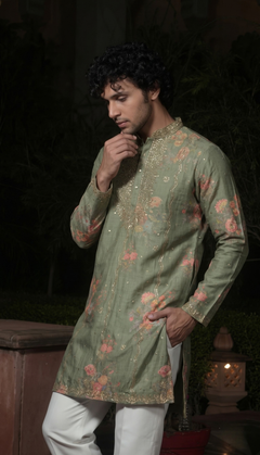 Sage Green Kurta