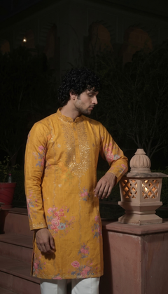 Mustard Yellow Kurta