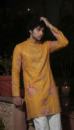Mustard Yellow Kurta