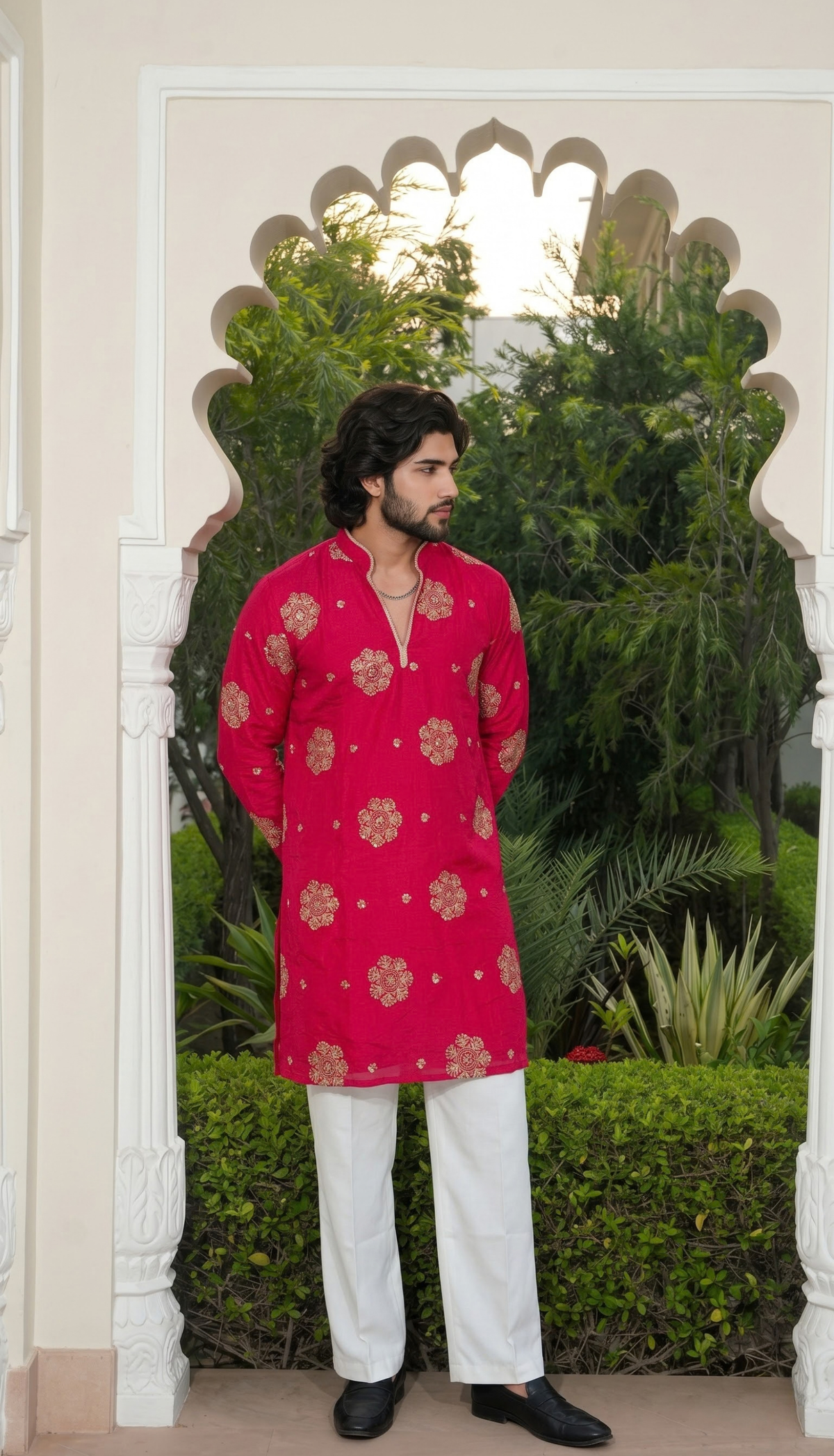 Rani Pink Kurta