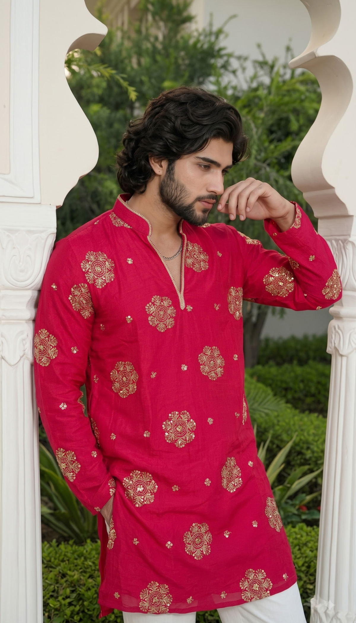 Rani Pink Kurta