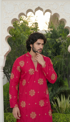 Rani Pink Kurta