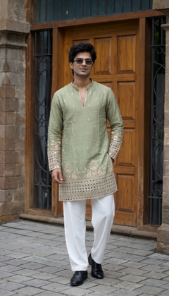 Sage Green Kurta