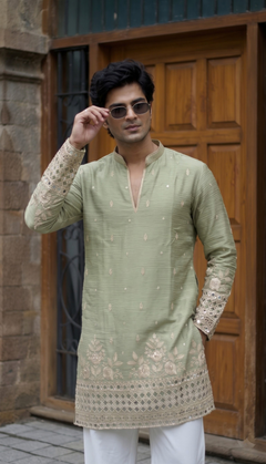 Sage Green Kurta