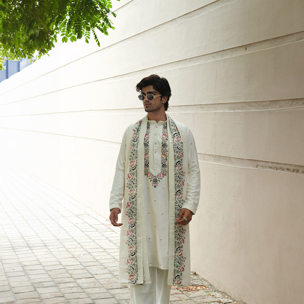 Ivory Garden Festive Kurta Set