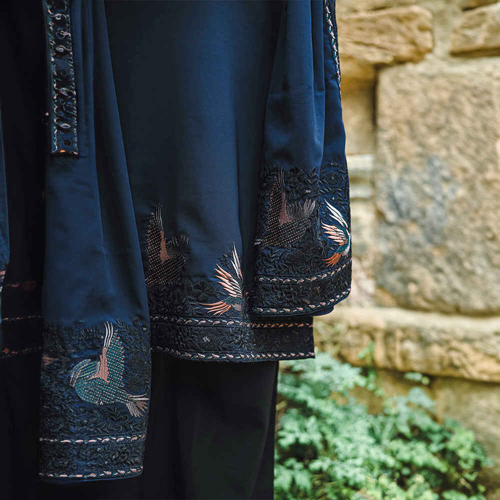 Noir Majesty Pichwai Kurta
