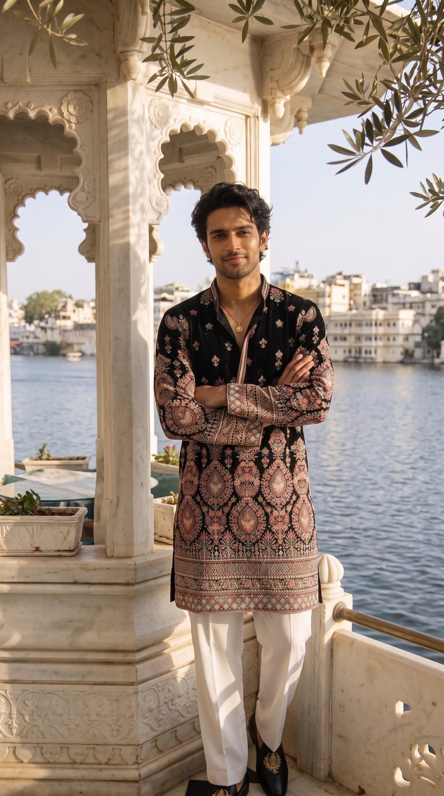 Midnight Heritage Kurta