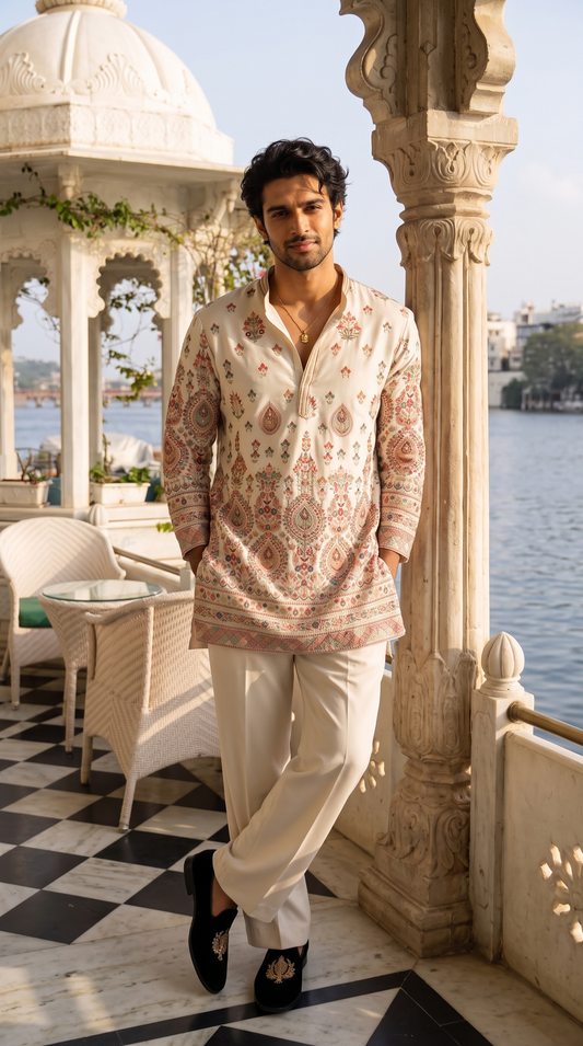 Ivory Heritage Kurta