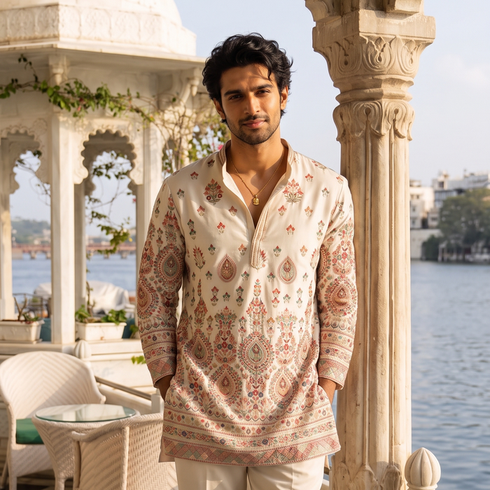 Ivory Heritage Kurta