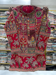 Heritage Hot Pink Kurta