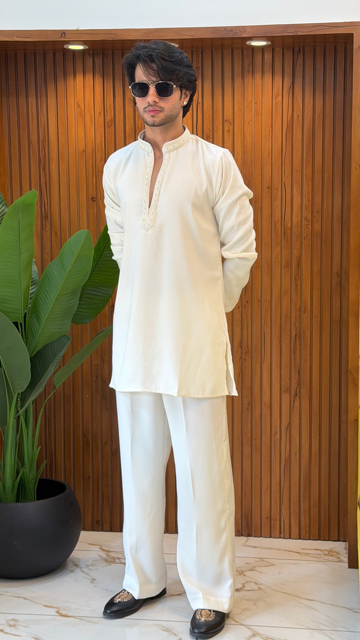 Koren Beige Co-ord Set For Men