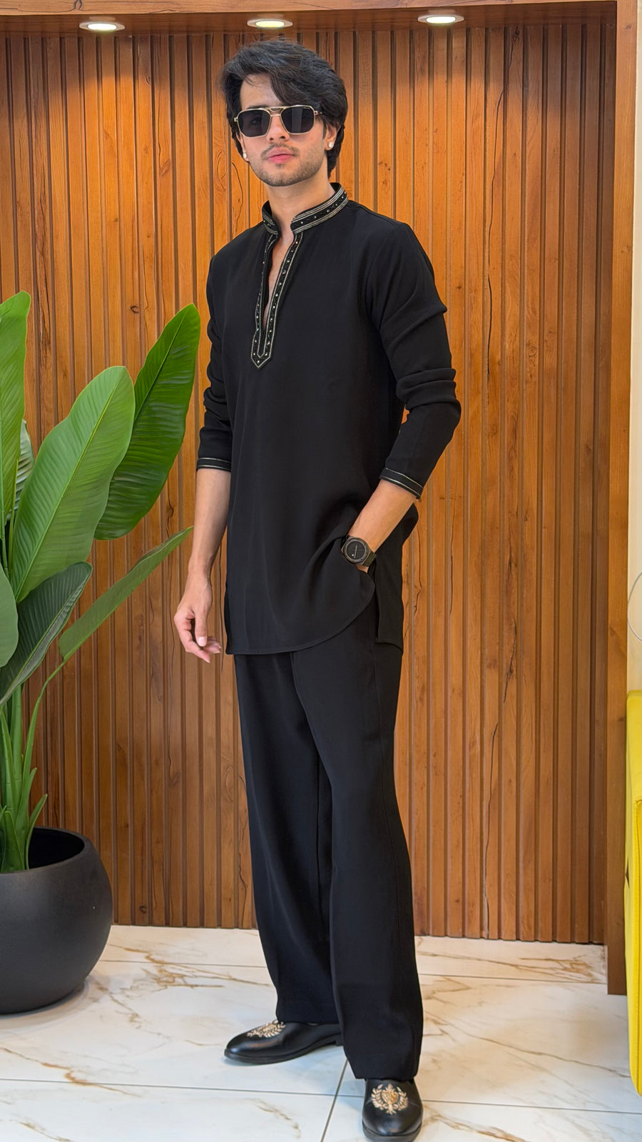 Black Korean Co-ord set