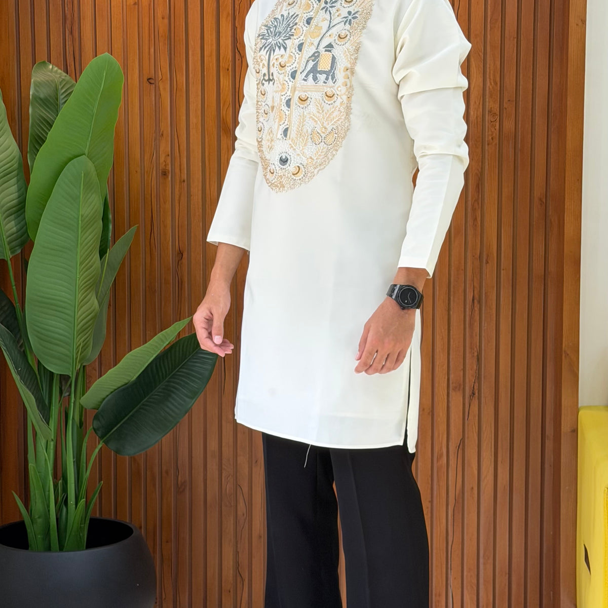 Heavy Handwork Neck kurta
