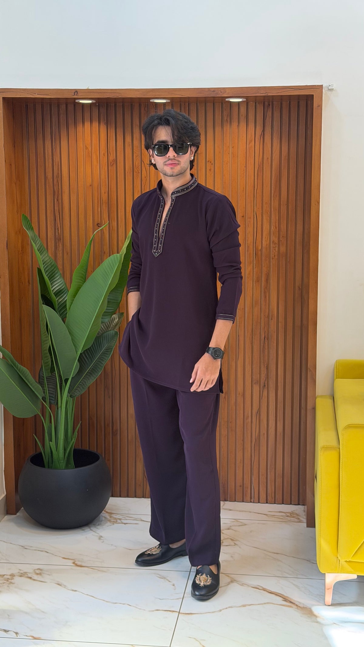 Purple Korean Co-ord Set