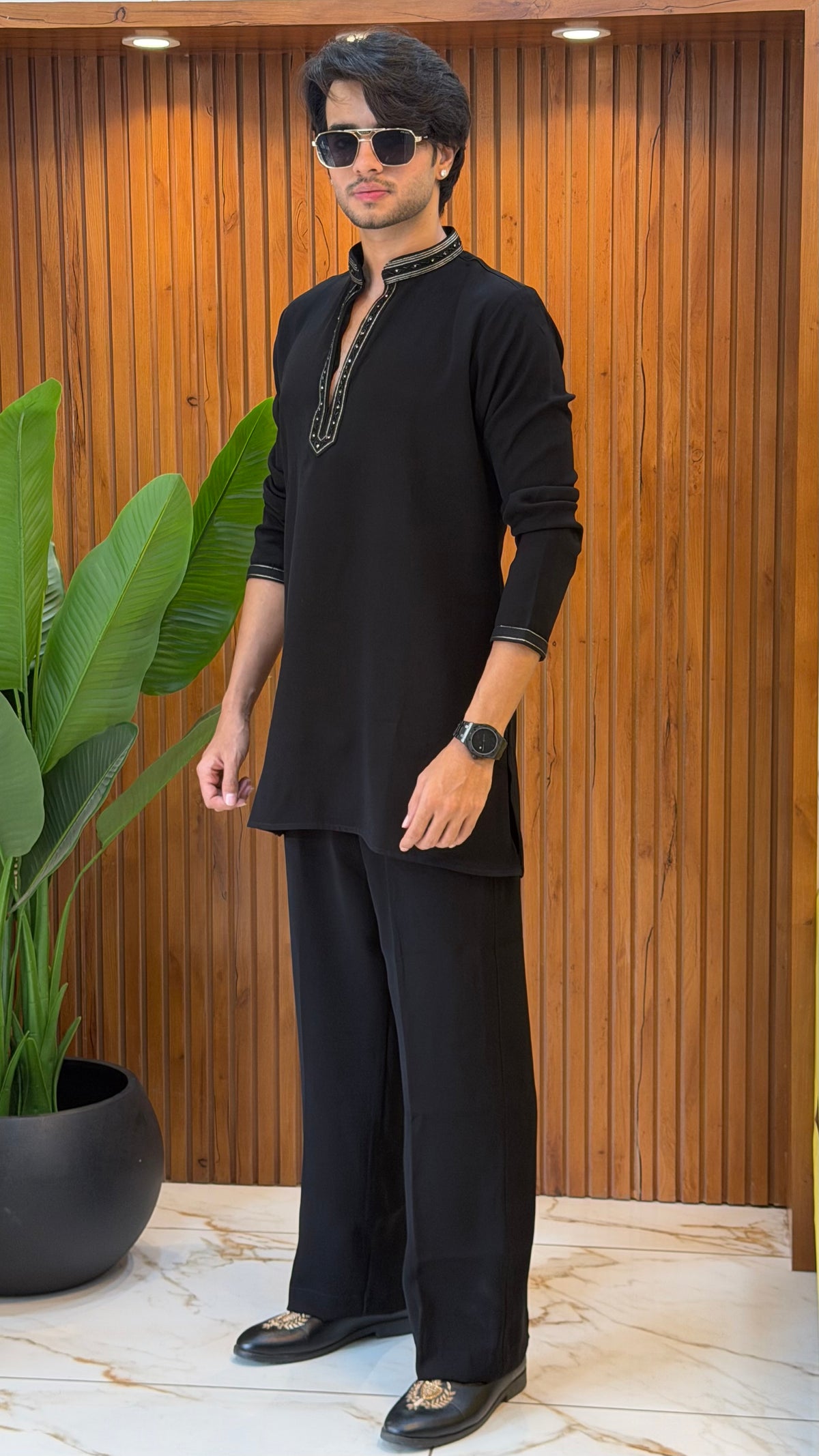 Black Korean Co-ord set