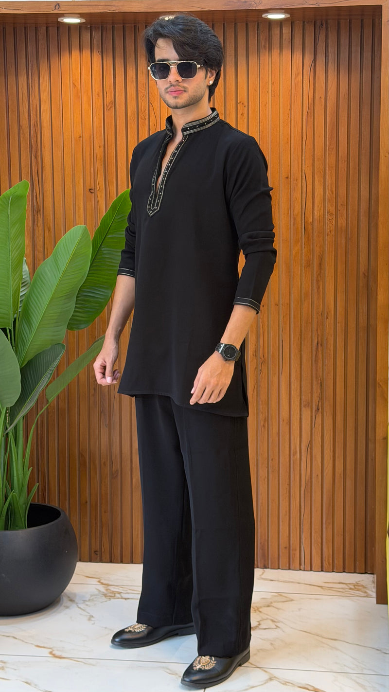 Black Korean Co-ord set