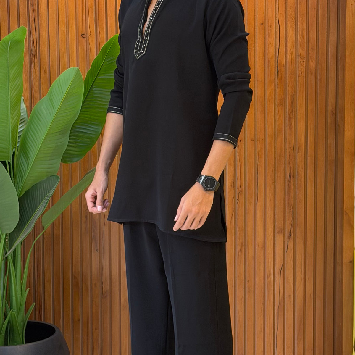 Black Korean Co-ord set