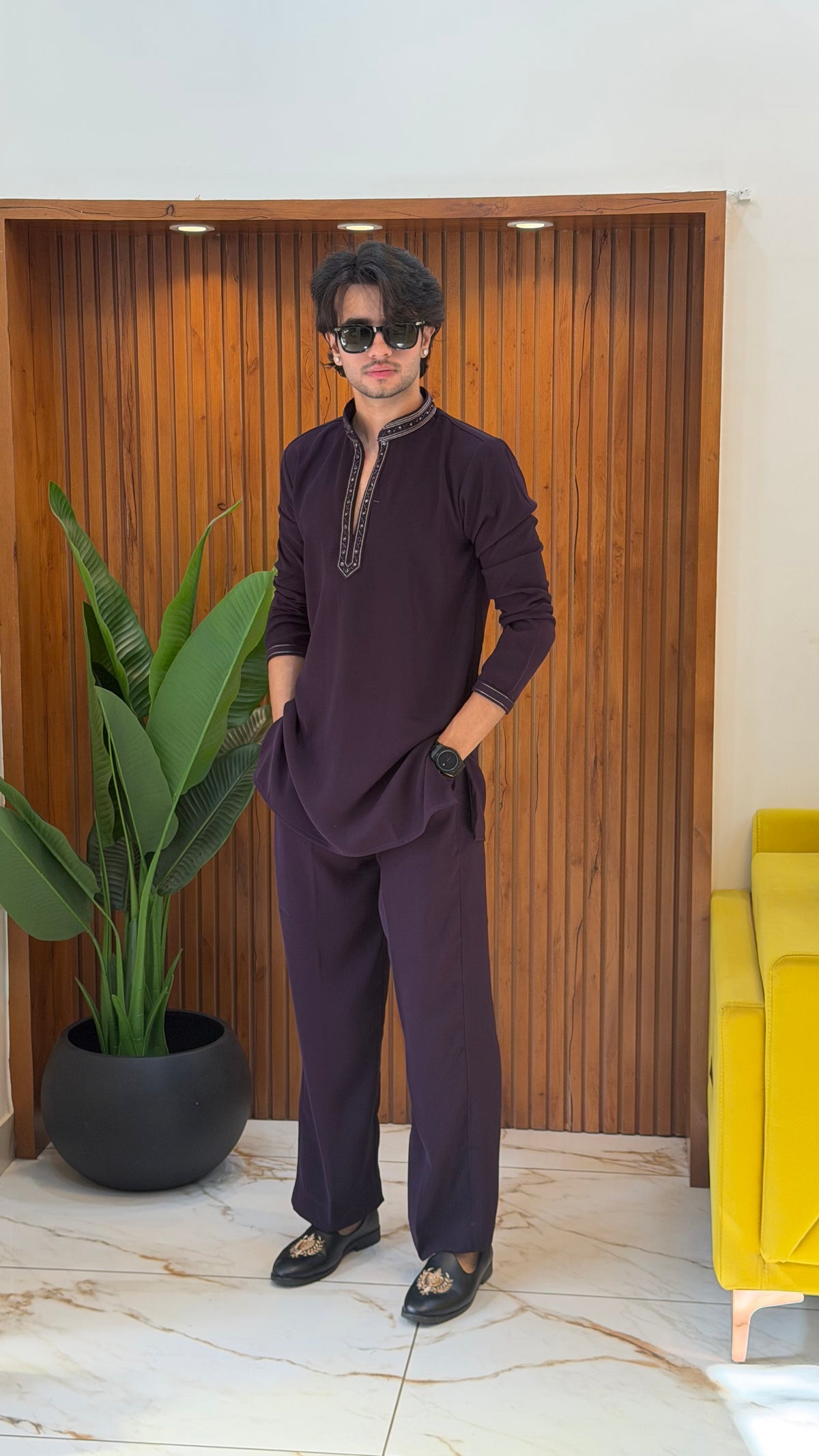 Purple Korean Co-ord Set